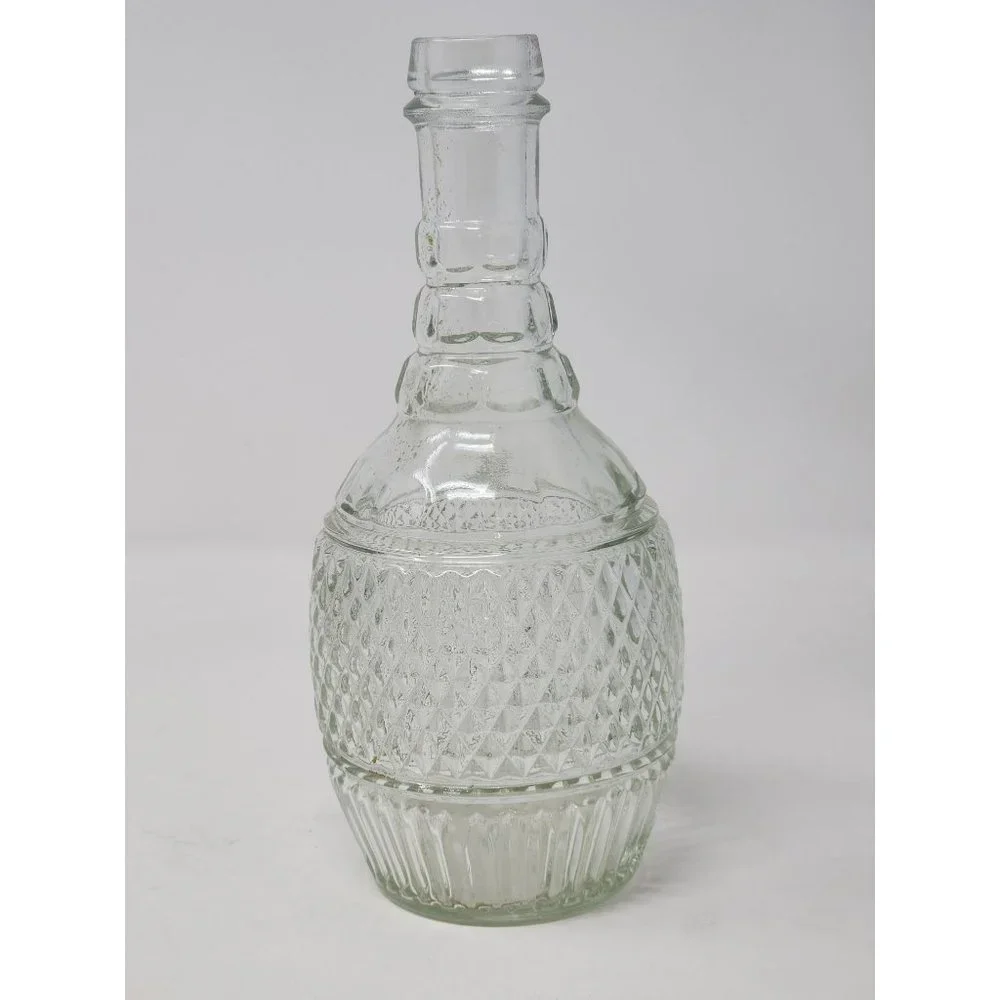 Vintage‎ Anchor Hocking Wexford Old Fashioned Tumblers & Mogan David Decanter